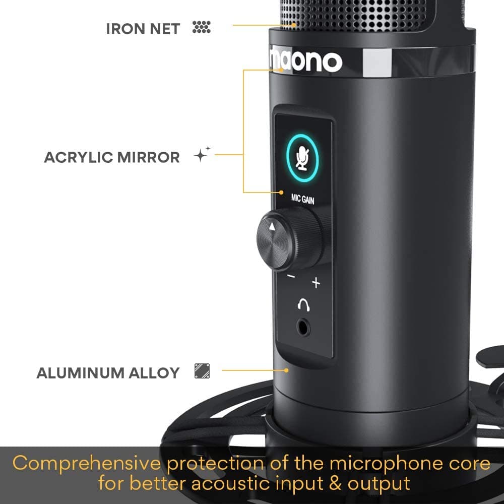 USB Microphone Zero Latency Monitoring MAONO AU-PM422 2