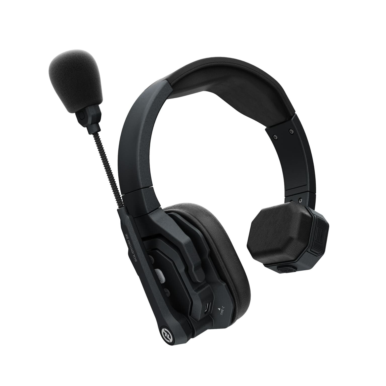 Hollyland Solidcom SE Global 4S 4-Person Full-Duplex Single-Ear Noise-Canceling Headset Intercom System (2.4 GHz) 8