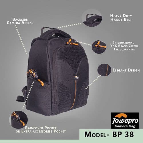 BP 38 - DSLR Camera Bag - Gray 2