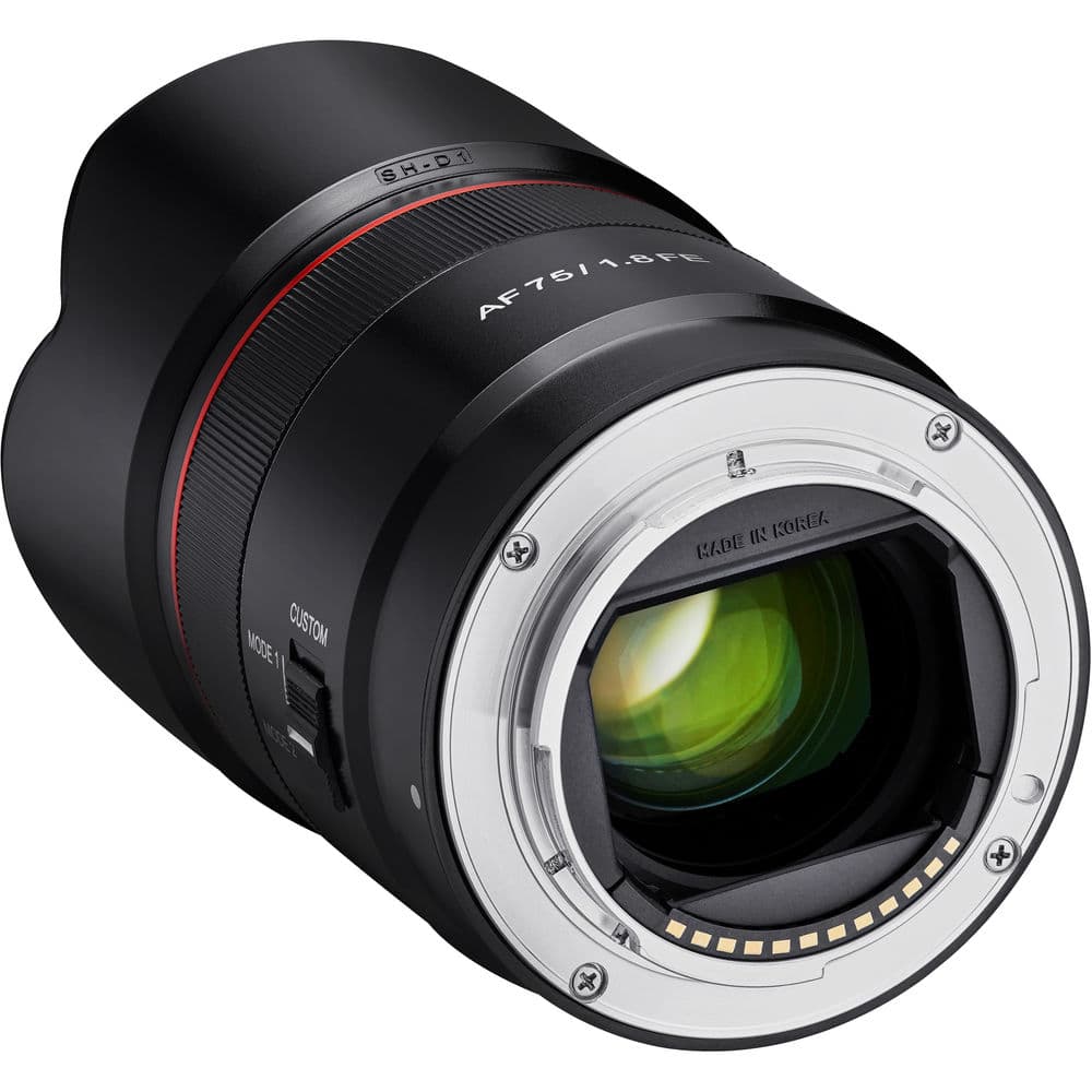 Samyang AF 75mm f/1.8 FE Lens for Sony E 4