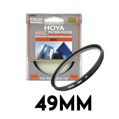 Hoya 49mm Ultraviolet UV (C) Haze Multicoated Filter with packaging
