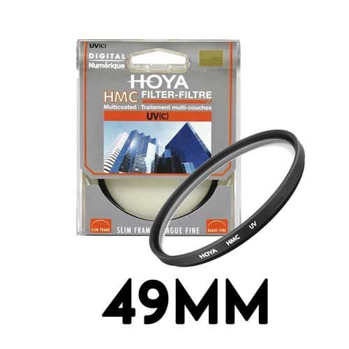 Hoya 49mm Ultraviolet UV (C) Haze Multicoated Filter with packaging