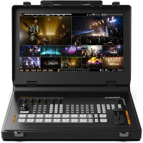 AVMATRIX SHARK S8X PLUS 8-Channel Portable Video Switcher