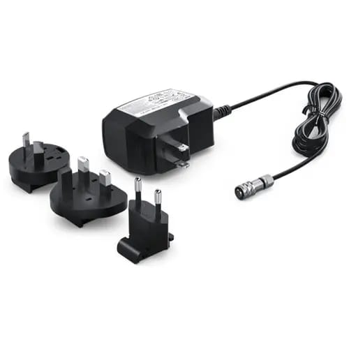 Blackmagic Design 12V power supply with interchangeable plugs for Pocket Cinema Camera 4K