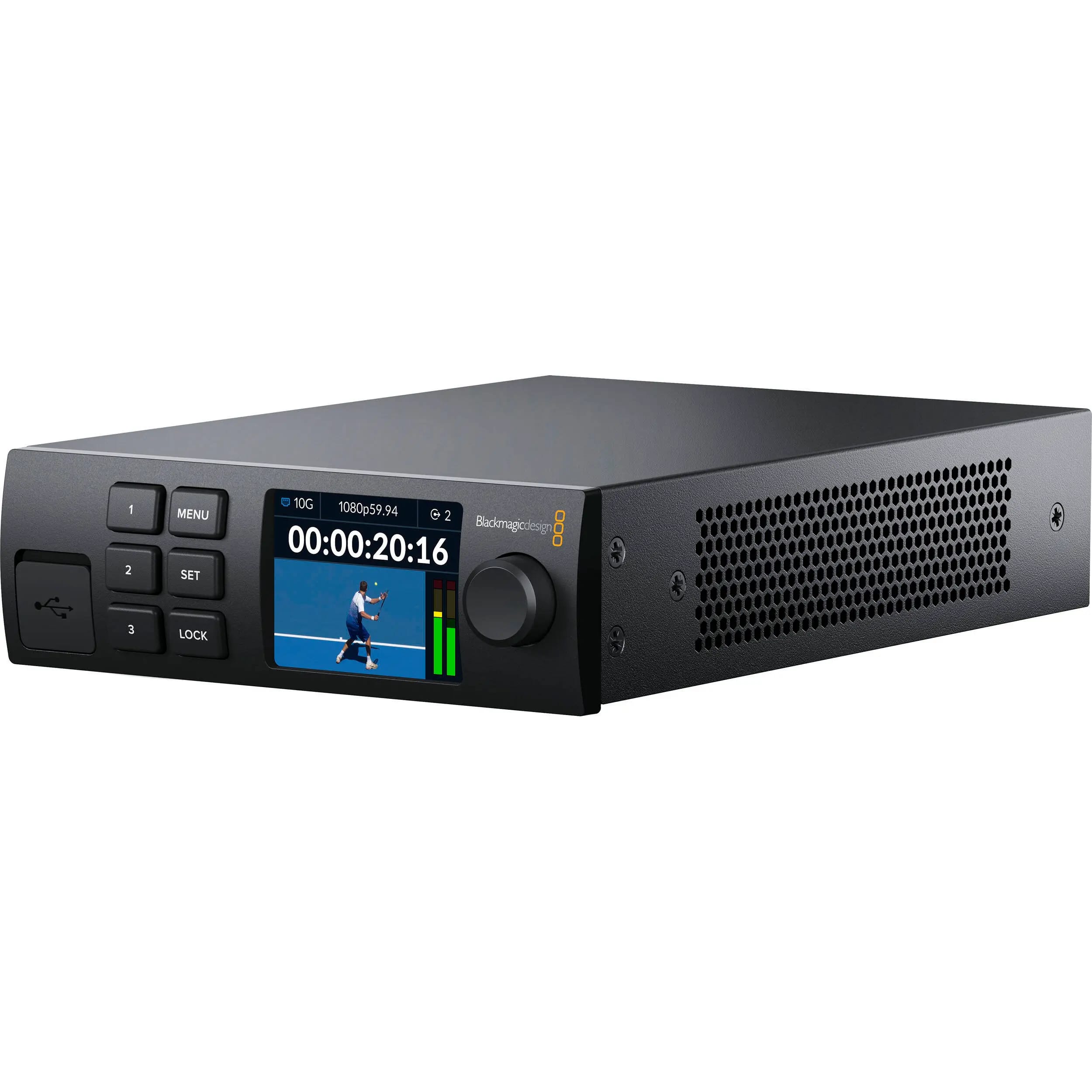 Blackmagic Design 2110 IP Converter 3X3G with display and buttons