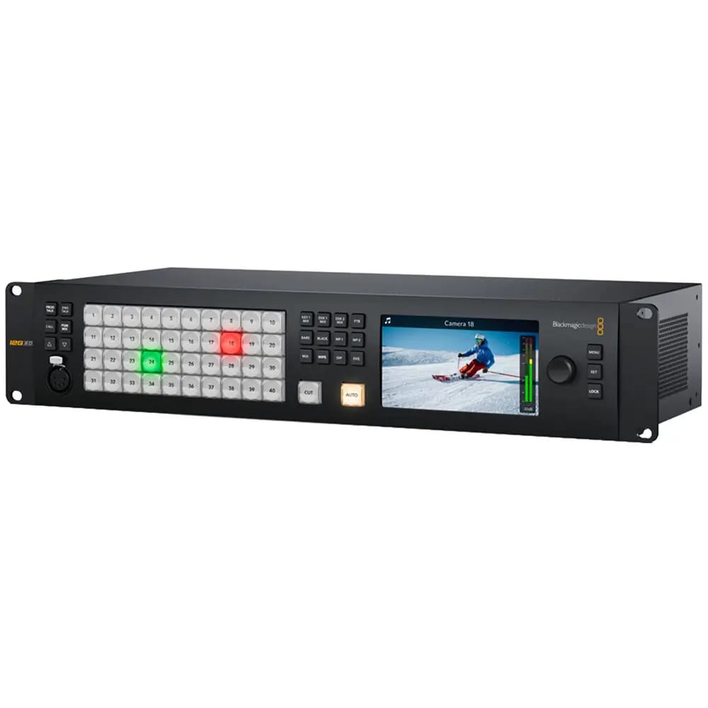 Blackmagic Design ATEM 4 M/E Constellation 4K Switcher front view