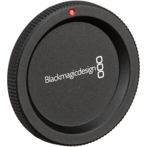 Blackmagic Design body cap for Micro Four Thirds cameras