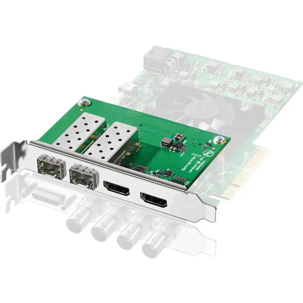 Blackmagic Design Decklink HDMI 2.0 and Optical Fiber Mezzanine Card
