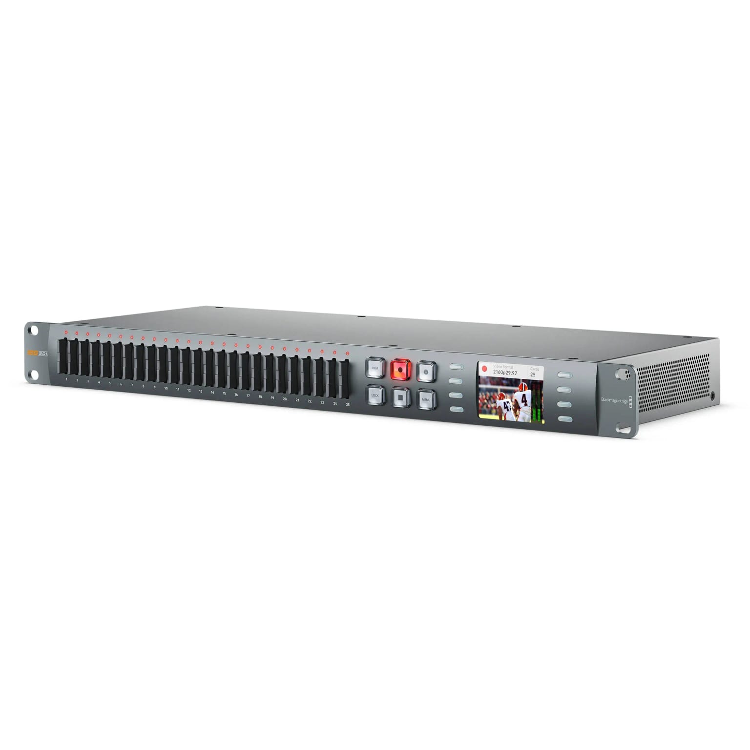 Blackmagic Design Duplicator 4K device with multiple slots