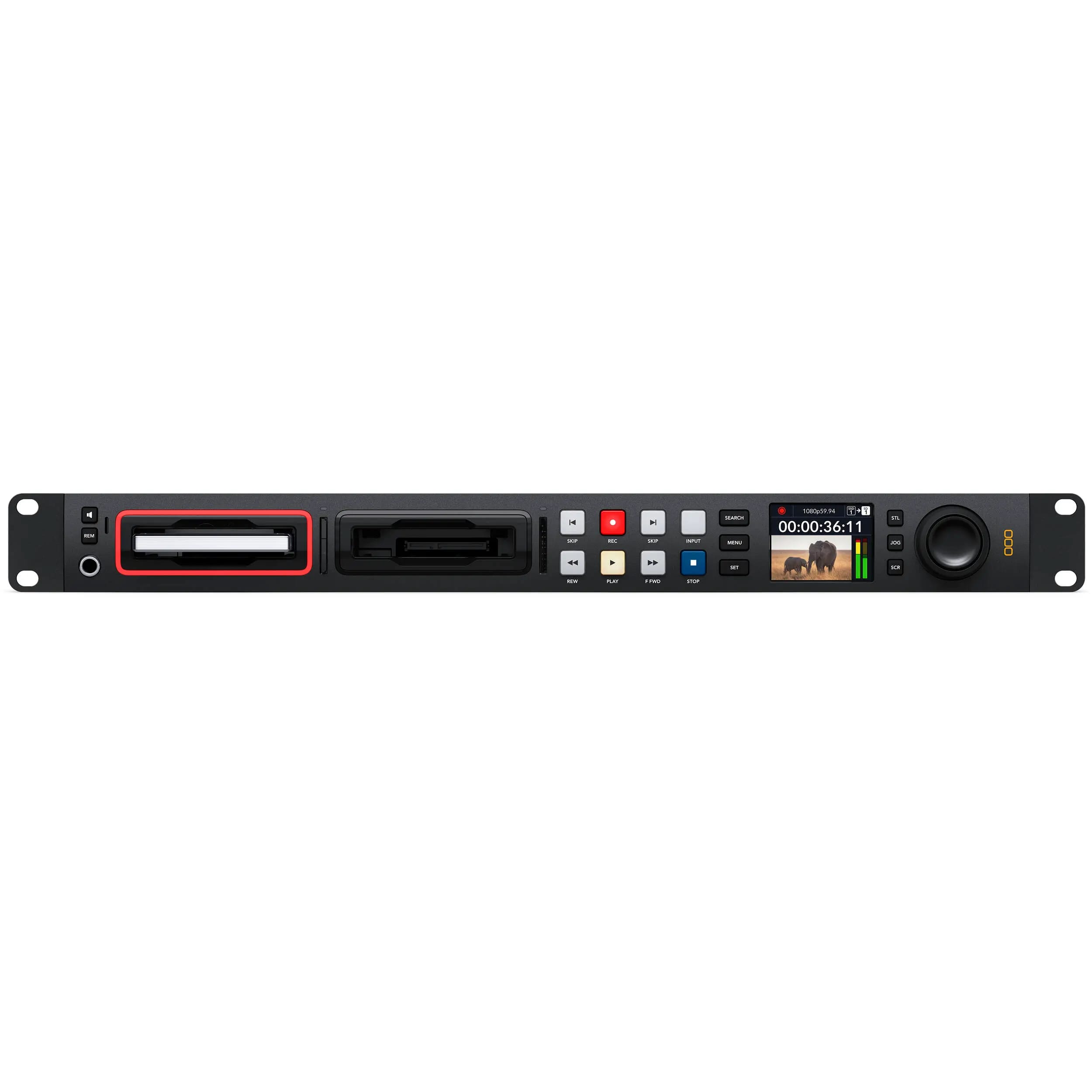Blackmagic Design HyperDeck Studio HD Pro with control buttons