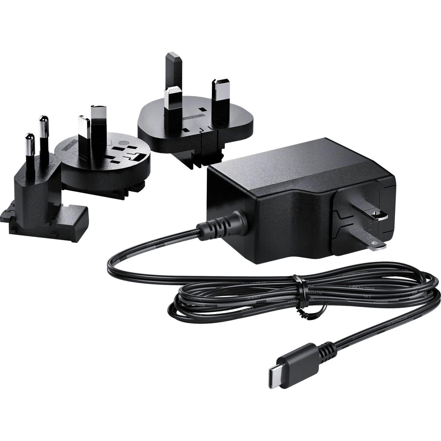 Blackmagic Design power supply with interchangeable plugs for Micro Converters