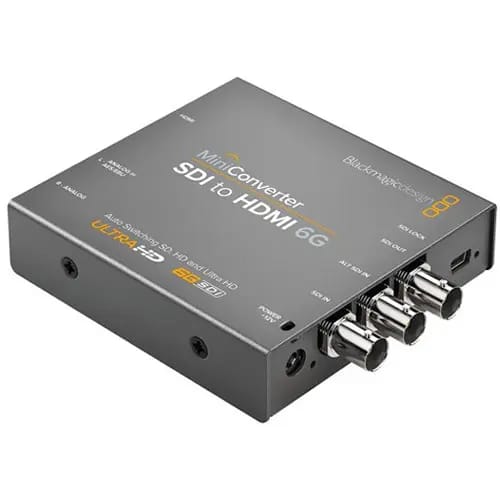 Blackmagic Design SDI to HDMI 6G Mini Converter for video connections