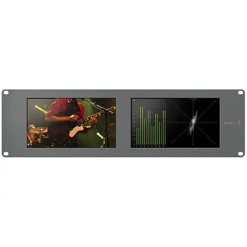Blackmagic Design SmartScope Duo 4K dual 6G-SDI monitors