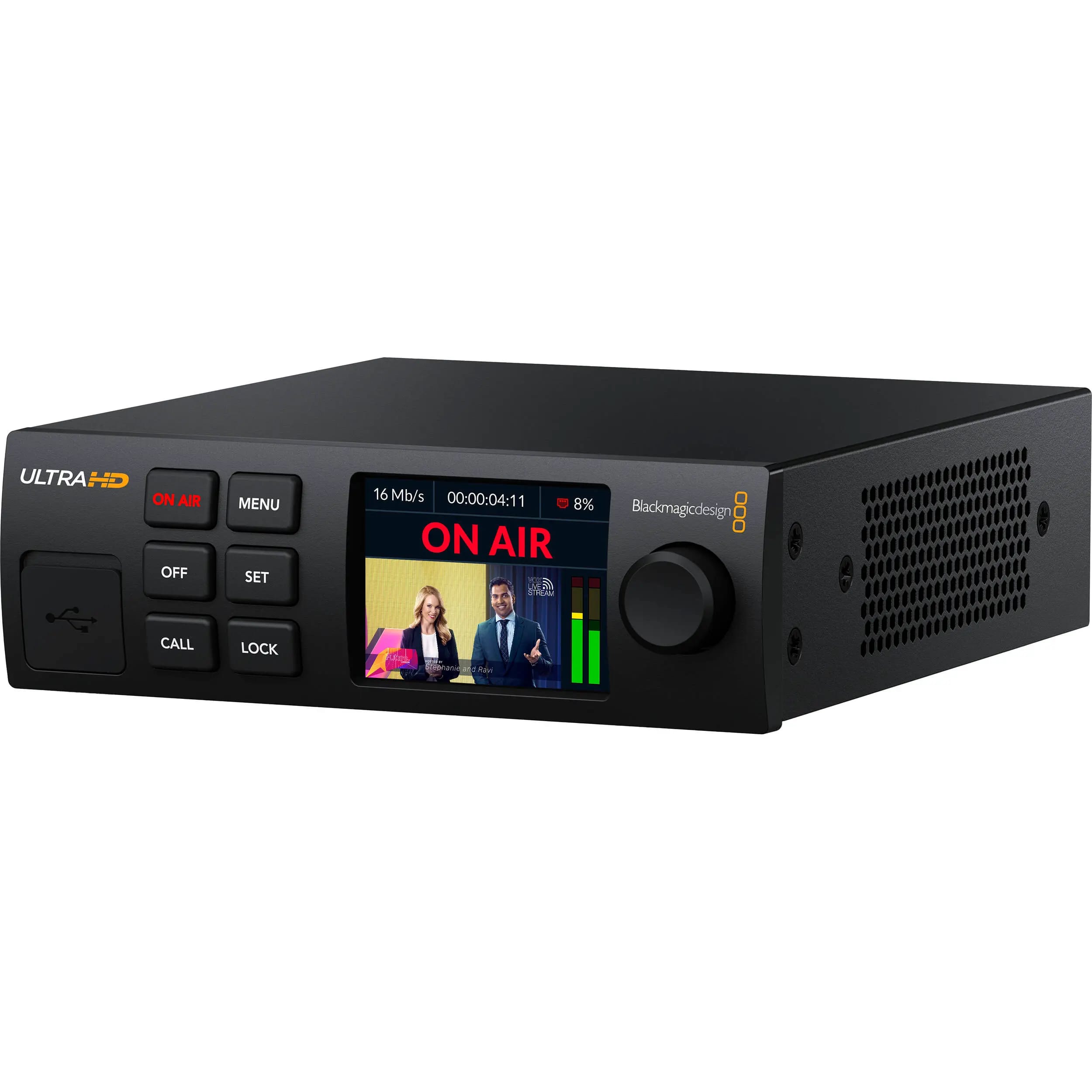 Blackmagic Design Streaming Encoder 4K with display and controls