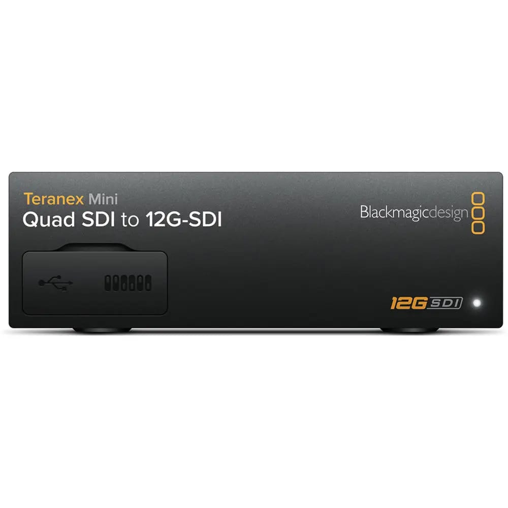 Blackmagic Design Teranex Mini Quad SDI to 12G-SDI Converter front view