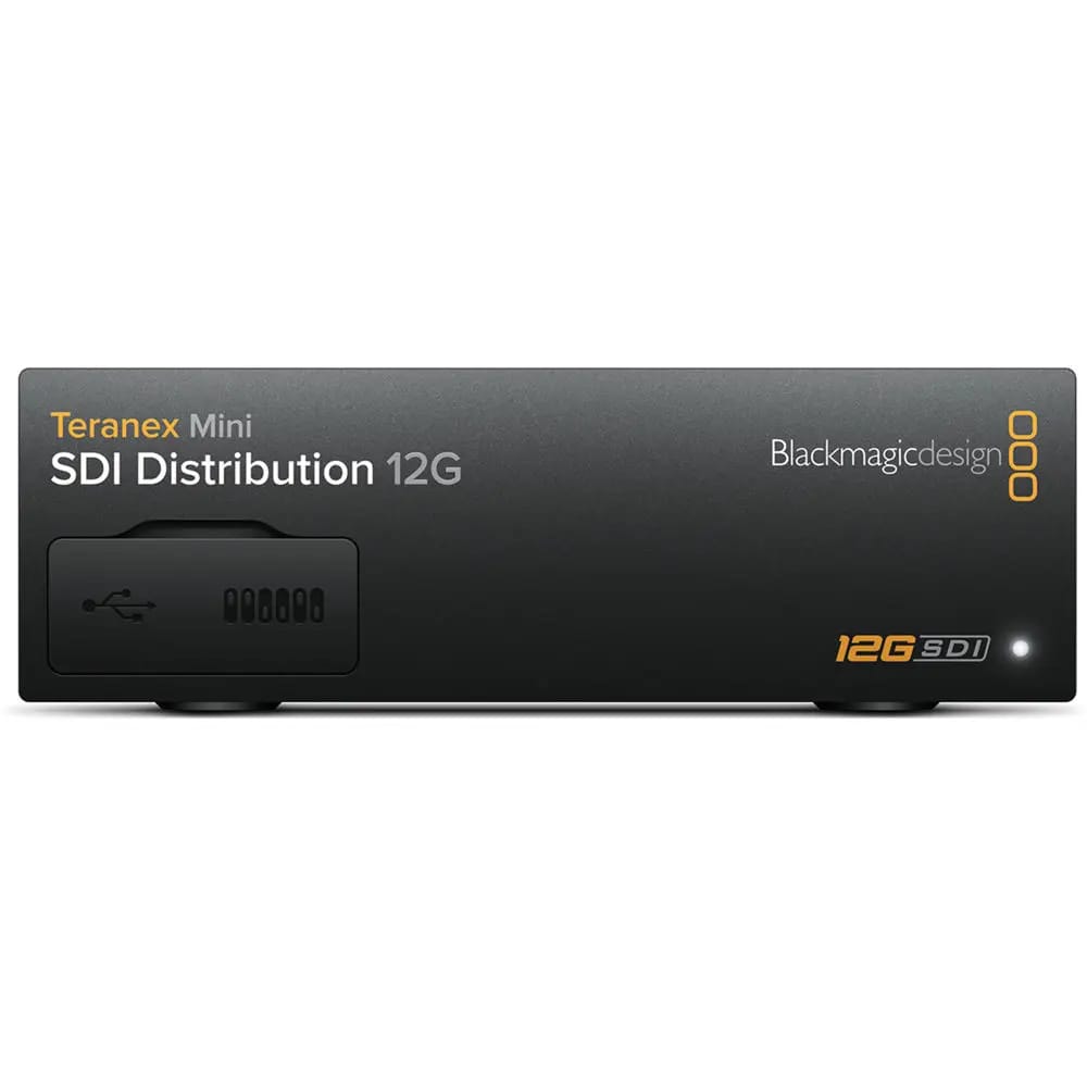Blackmagic Design Teranex Mini SDI 12G Distribution device front view