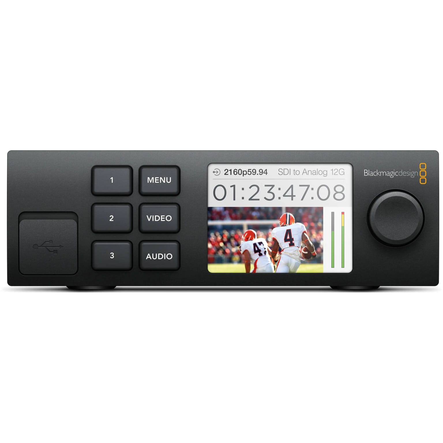 Blackmagic Design Teranex Mini Smart Panel with display and buttons
