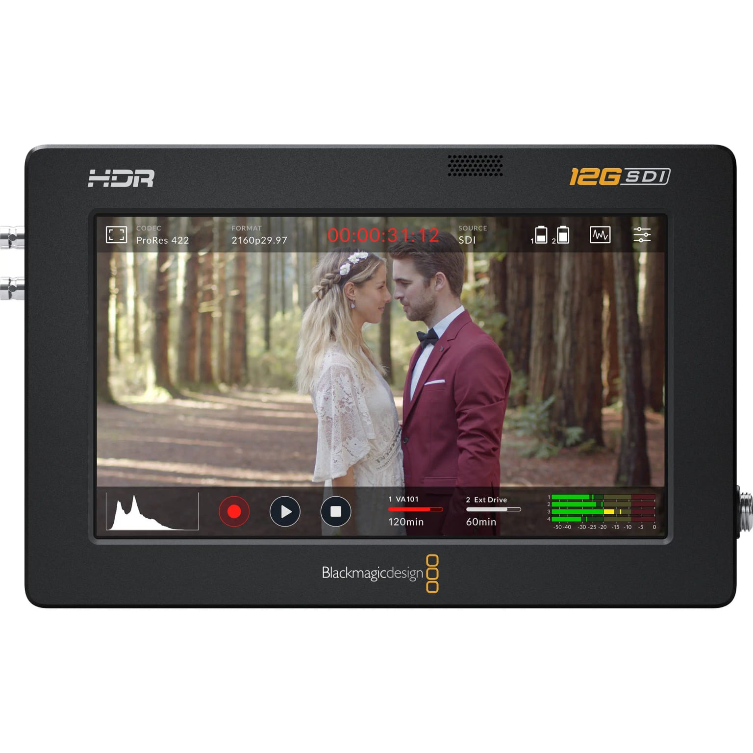 Blackmagic Design Video Assist 5" HDR Recording Monitor display
