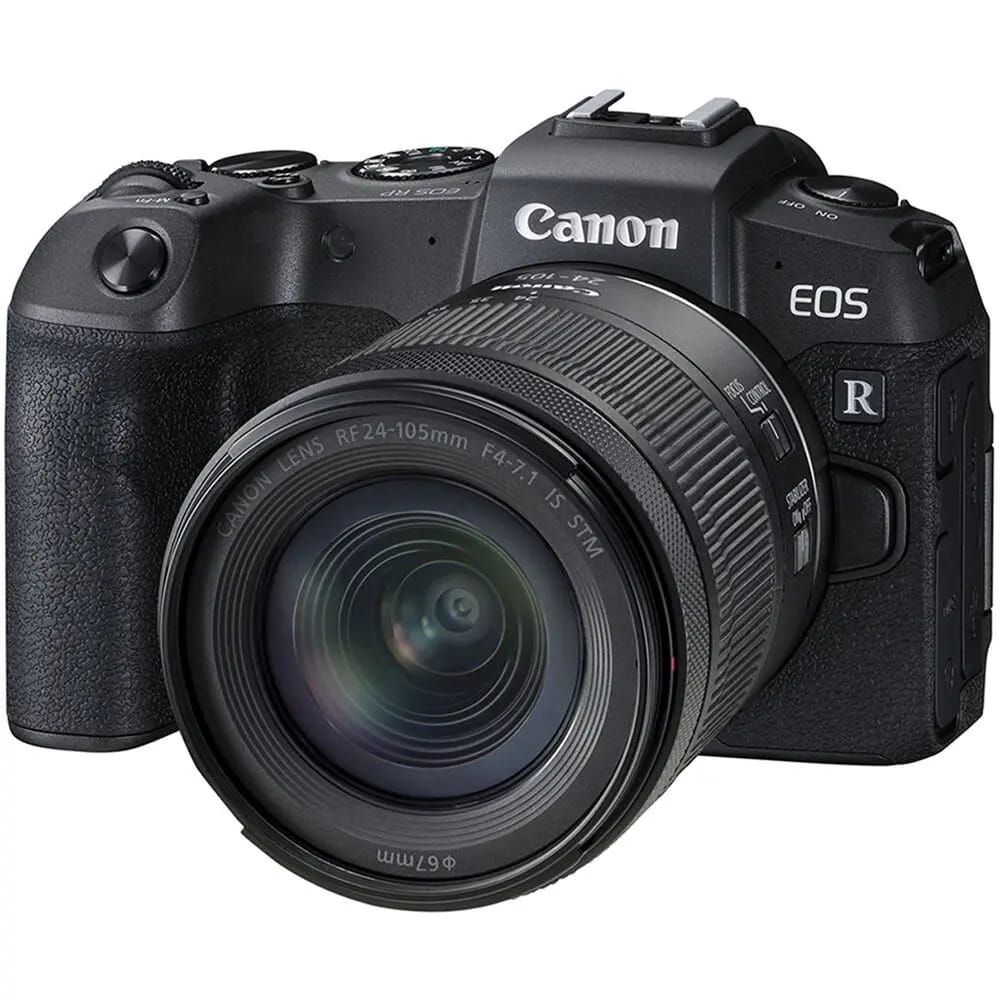 Canon EOS RP mirrorless camera with 24-105mm lens