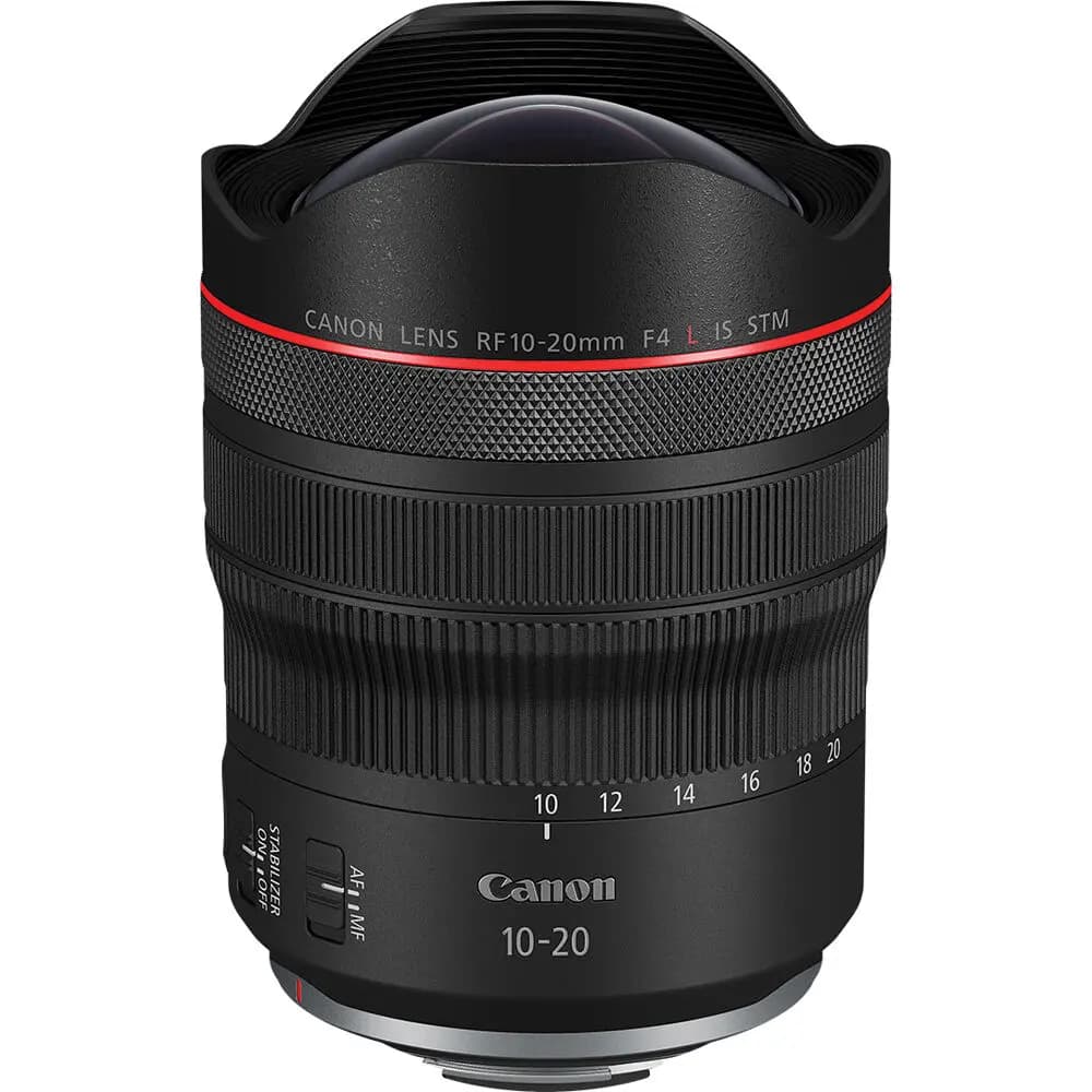 Canon RF 10-20mm f/4 L IS STM Lens for professional video