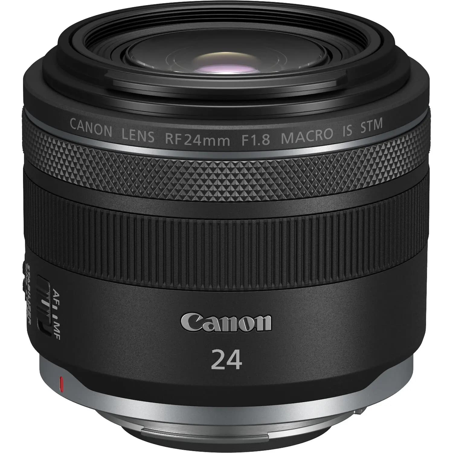 Canon RF 24mm f/1.8 Macro IS STM Lens with sleek design
