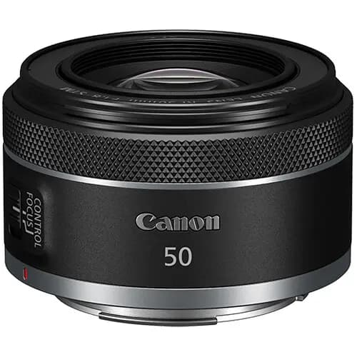 Canon RF 50mm f/1.8 STM Lens with control ring