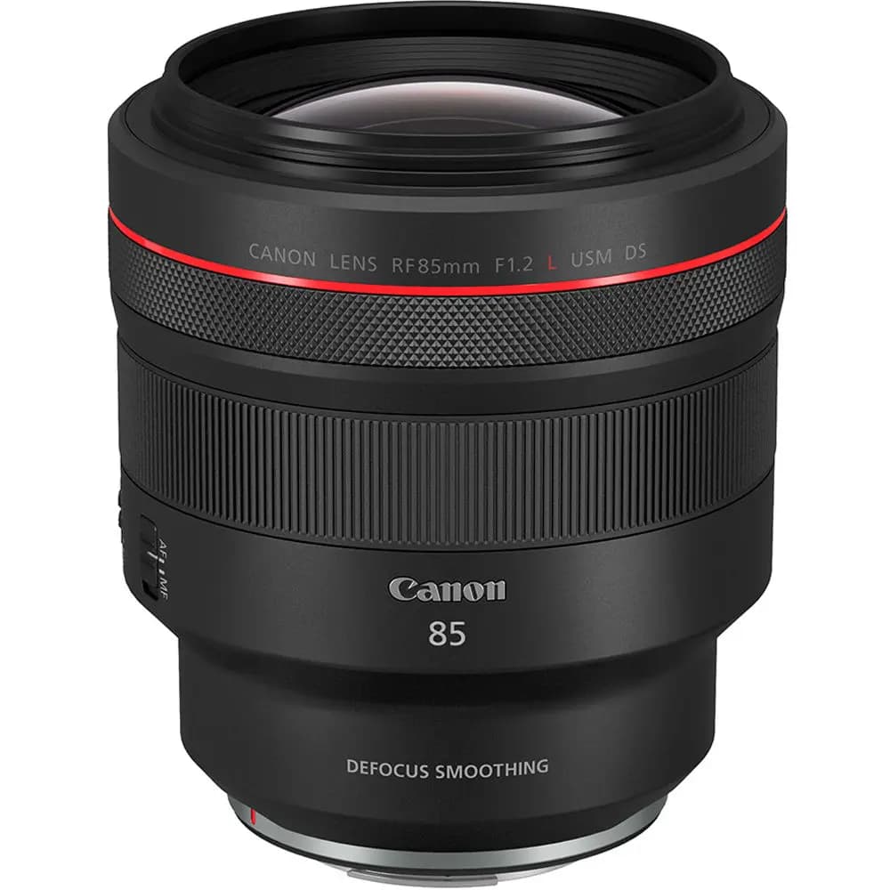 Canon RF 85mm f/1.2 L USM DS Lens with defocus smoothing feature
