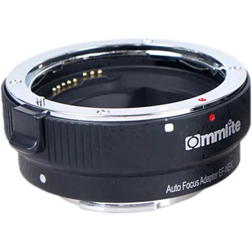Commlite Electronic Autofocus Lens Mount Adapter for Canon to Sony
