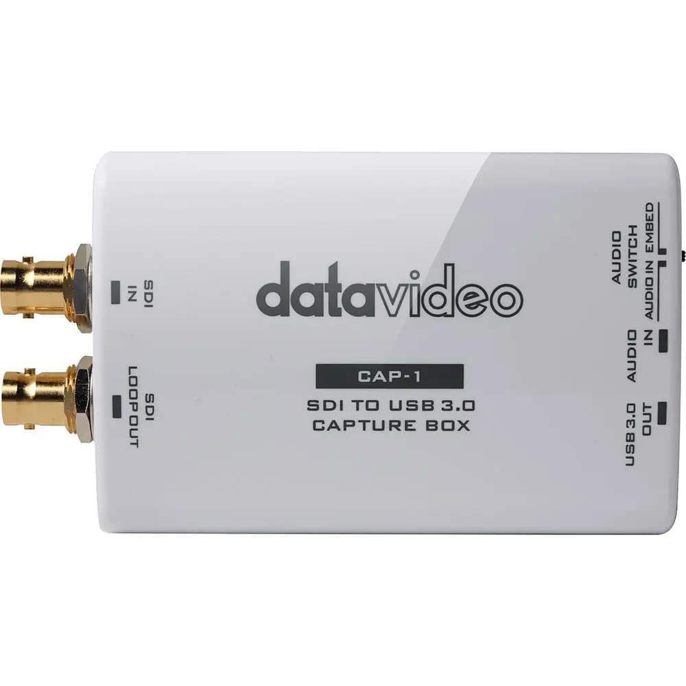 Datavideo SDI to USB 3.0 Capture Box for video streaming