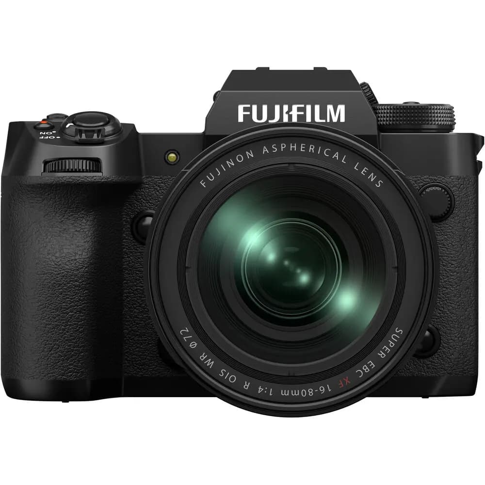 FUJIFILM X-H2 mirrorless camera with 16-80mm lens