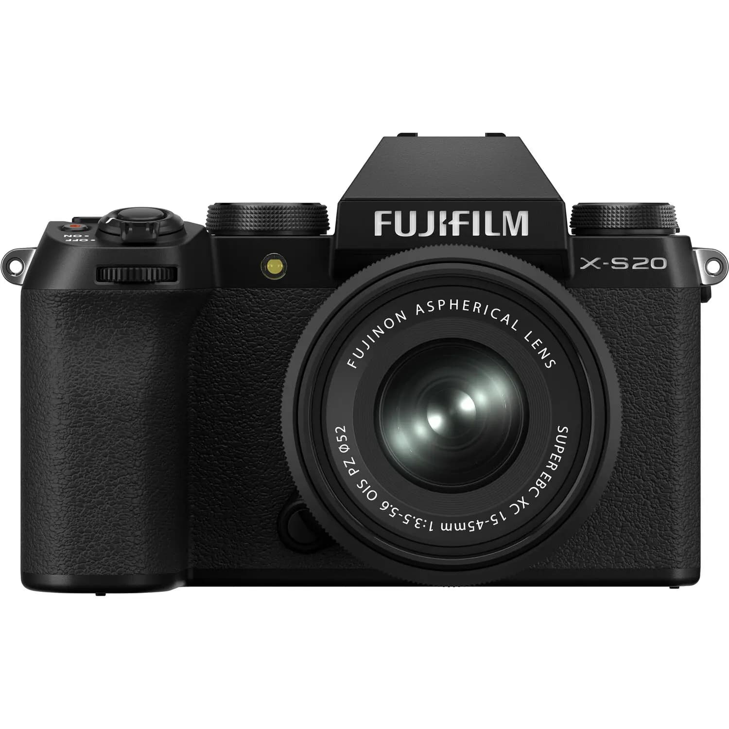 FUJIFILM X-S20 mirrorless camera with 15-45mm lens
