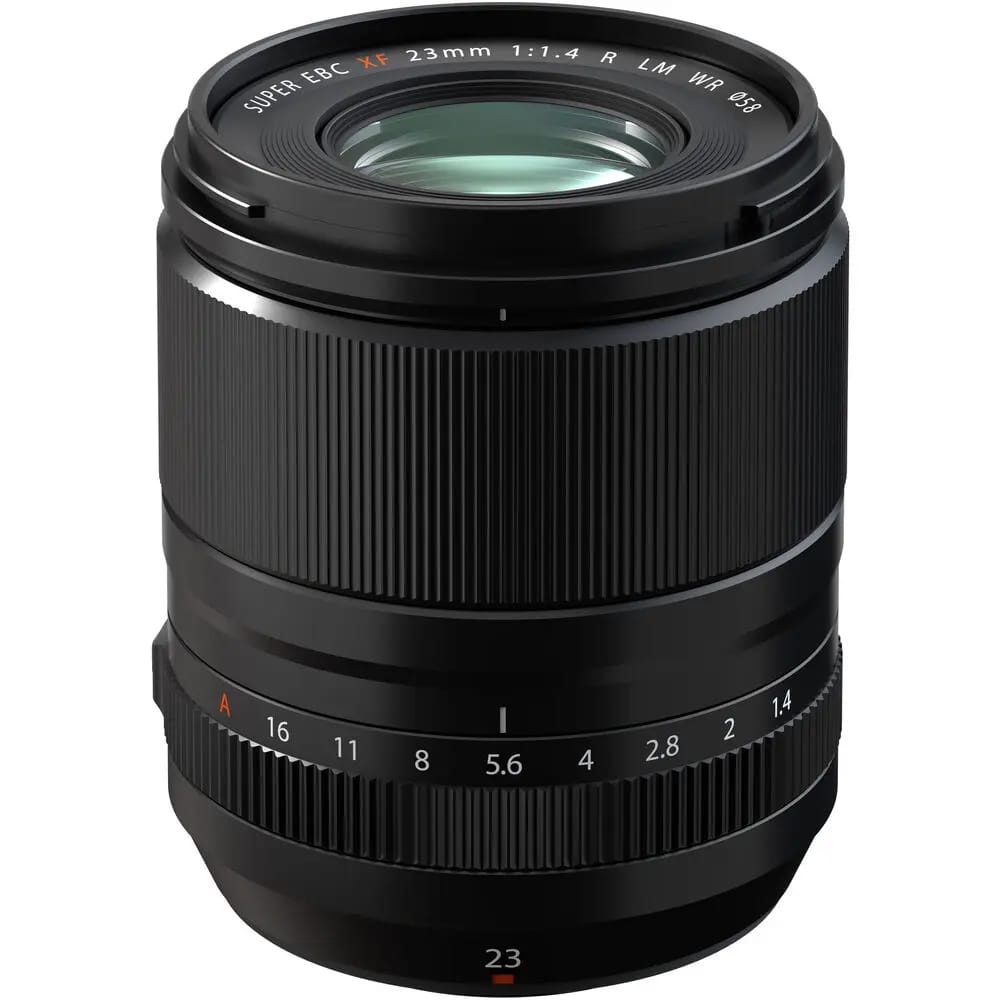FUJIFILM XF 23mm f/1.4 R LM WR Lens with focus ring
