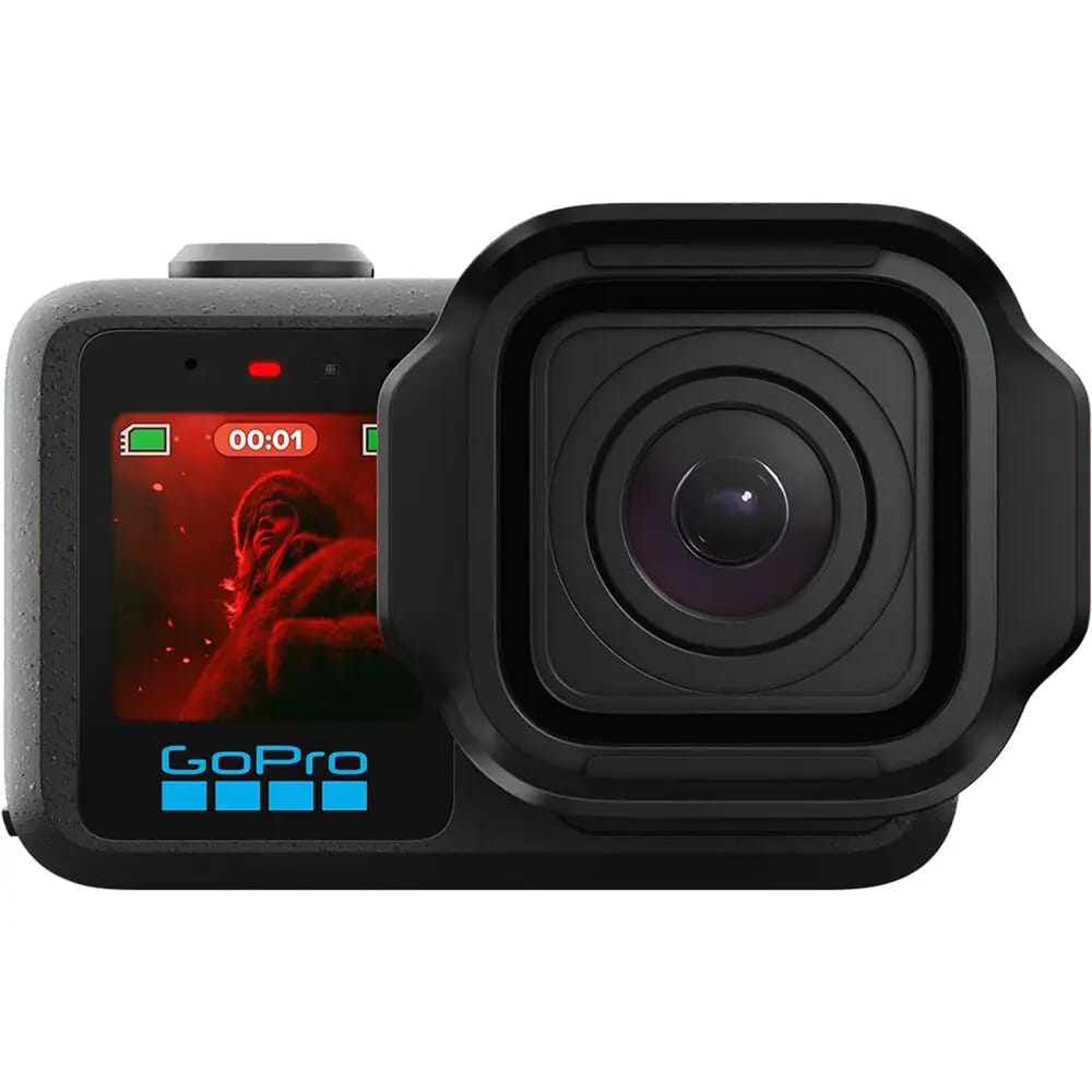 GoPro MISSION 1 action camera with display and lens