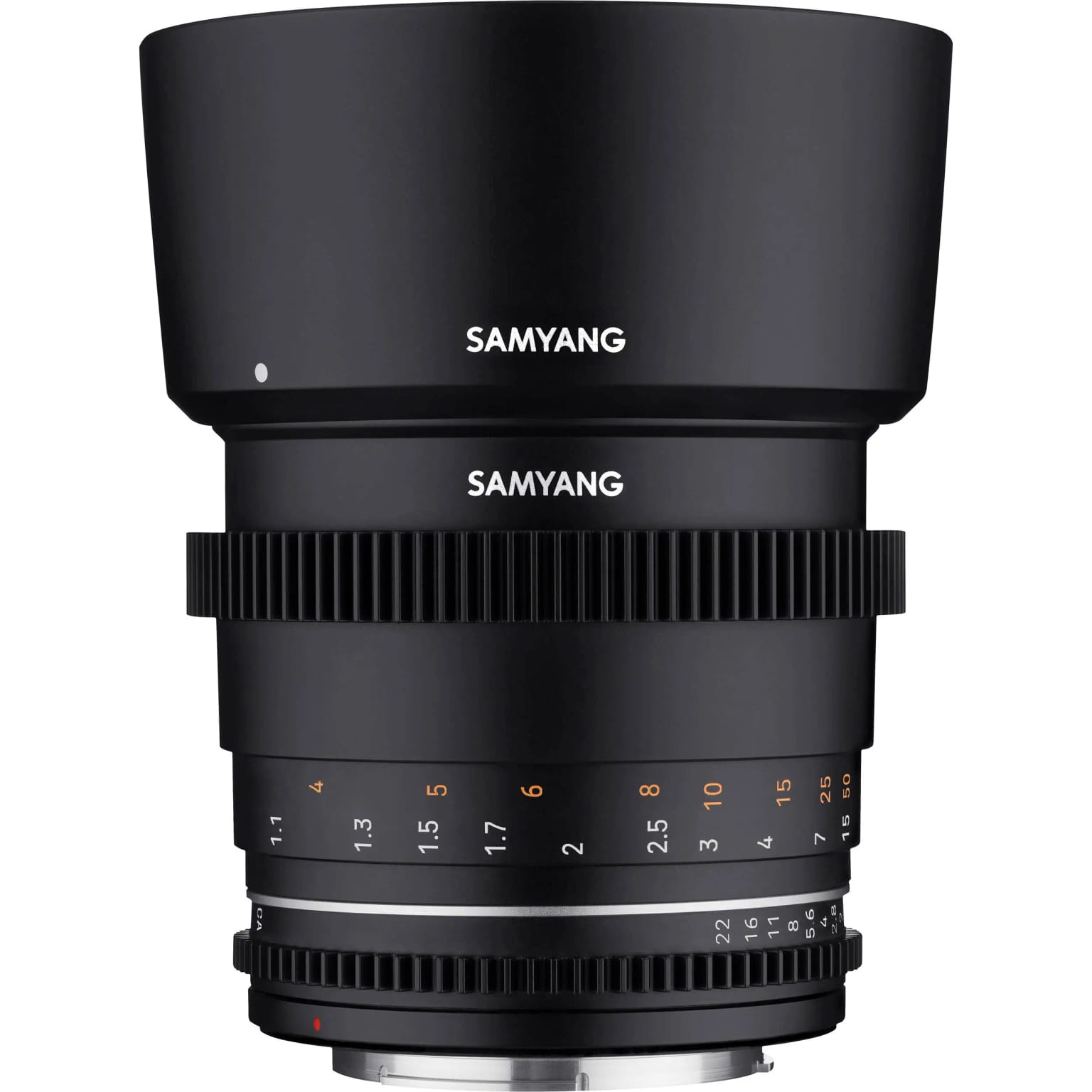 Samyang 85mm T1.5 VDSLR MK2 Cine Lens with EF Mount