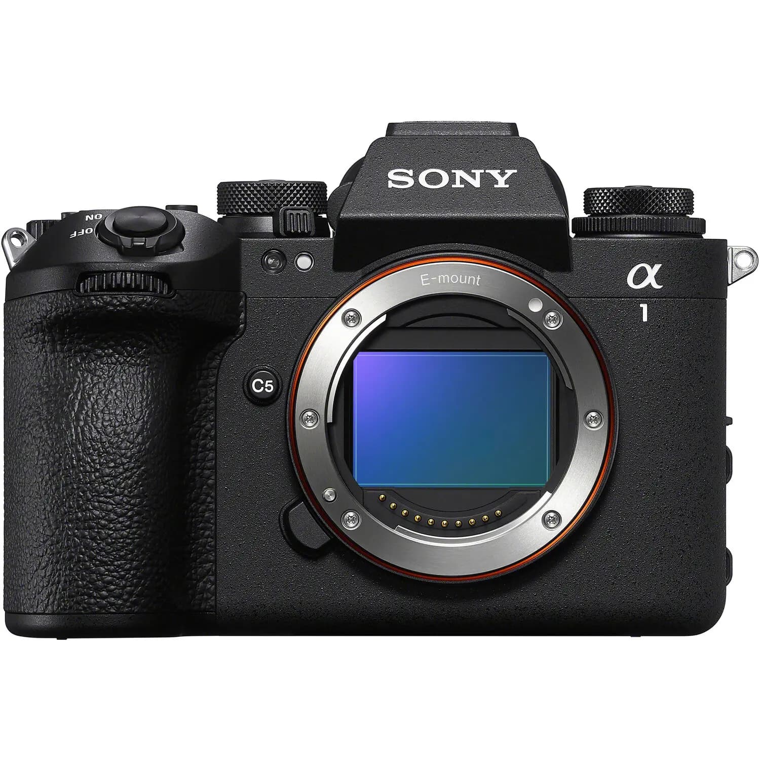 Sony a1 II Mirrorless Camera front view with E-mount