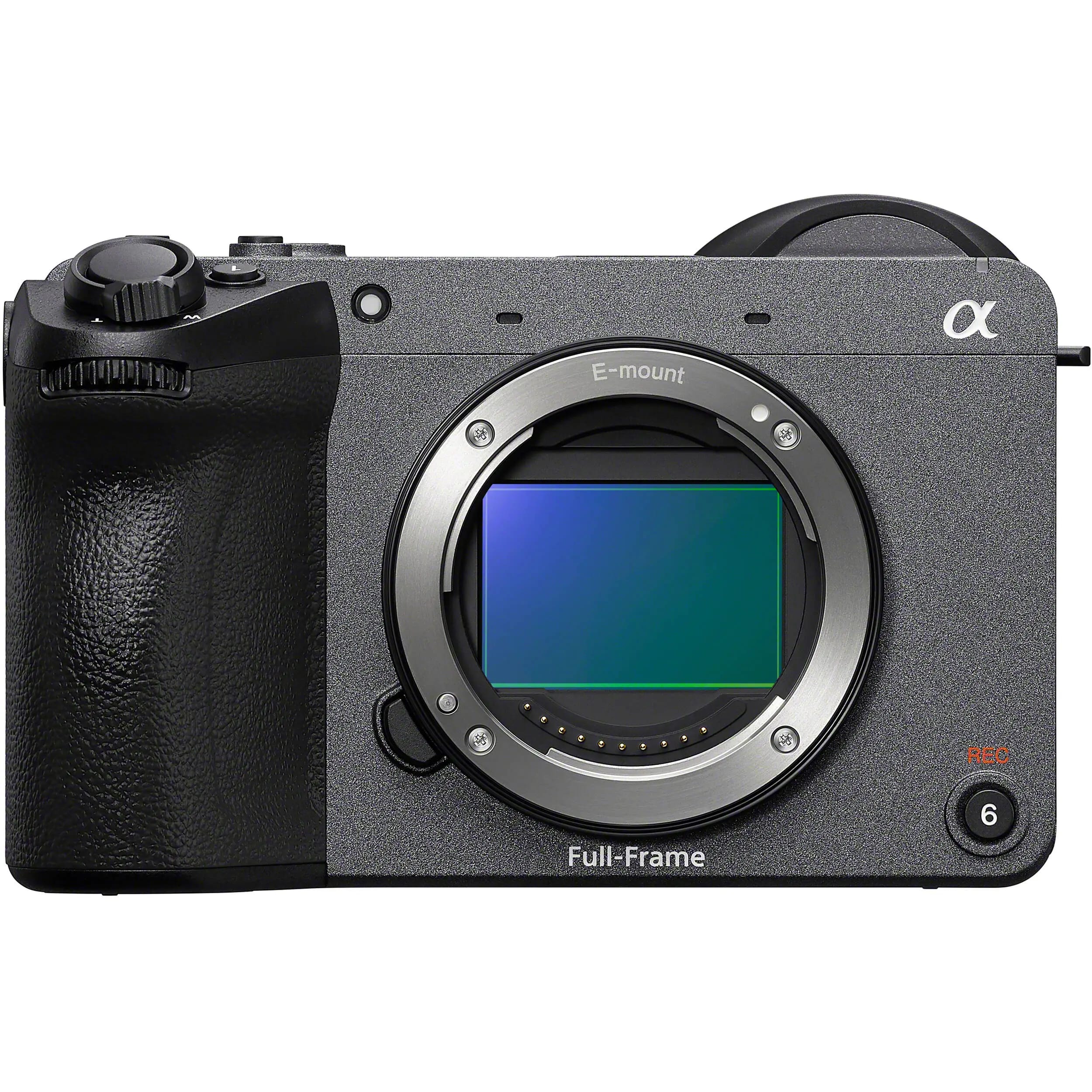 Sony FX2 Digital Cinema Camera front view with E-mount