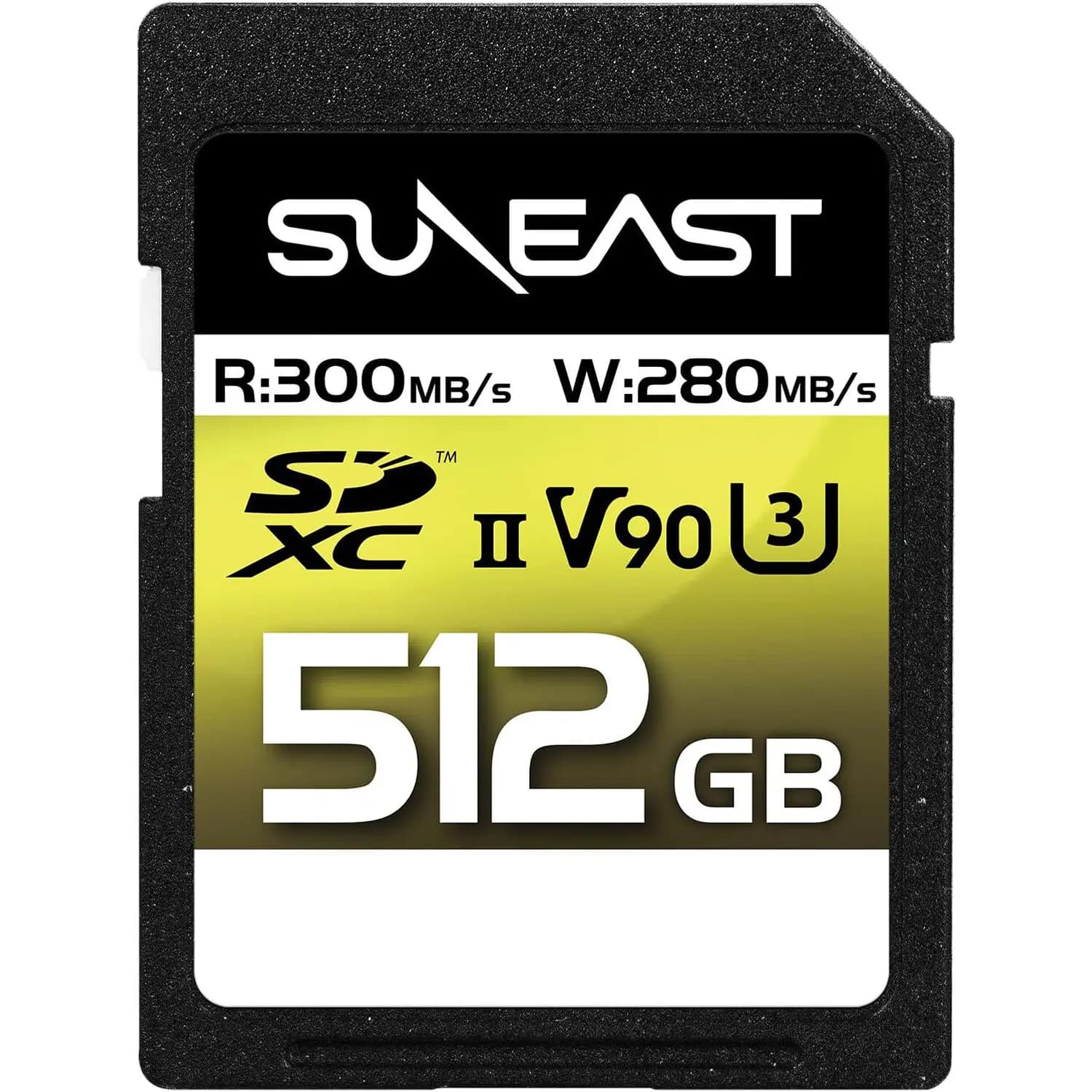 SUNEAST 512GB Ultimate Pro UHS-II SDXC Memory Card
