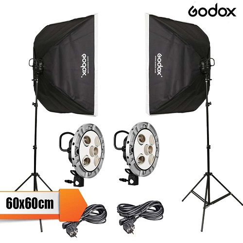 Godox TL-5 Multi-Holder with 60*60cm Softbox & Light Stand