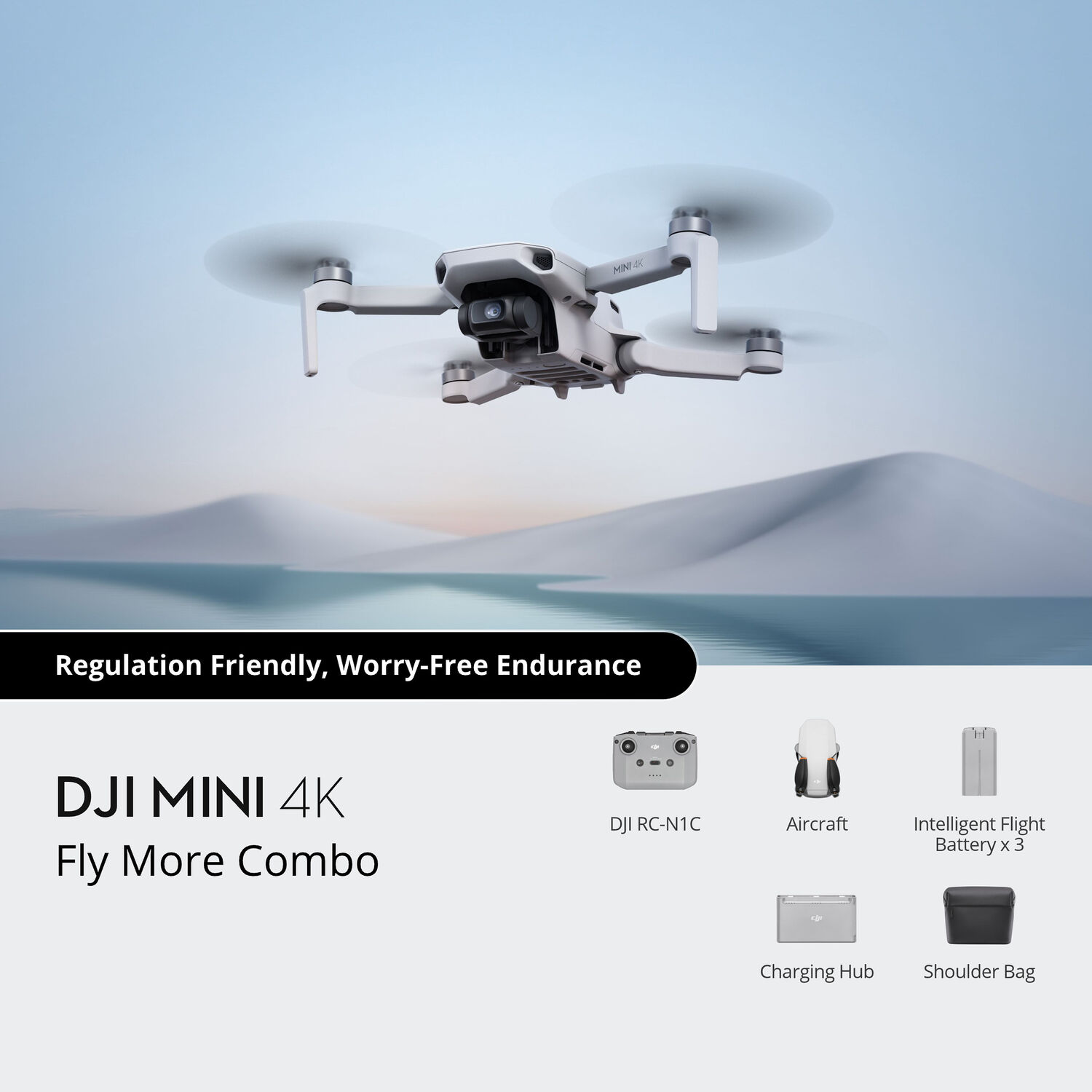 DJI Mini 4K Drone Fly More Combo Camera Bazar